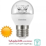 لامپ LED حبابی  کریستالی آفتابی 6 وات Camelion