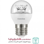 لامپ LED حبابی  کریستالی مهتابی 6 وات Camelion